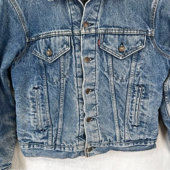 Vintage Levis 70506 0316 Blanket Lined Type 3 Trucker Jacket Men